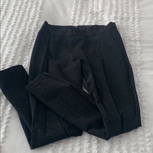 J Crew ponte leggings - dark grey and soft!